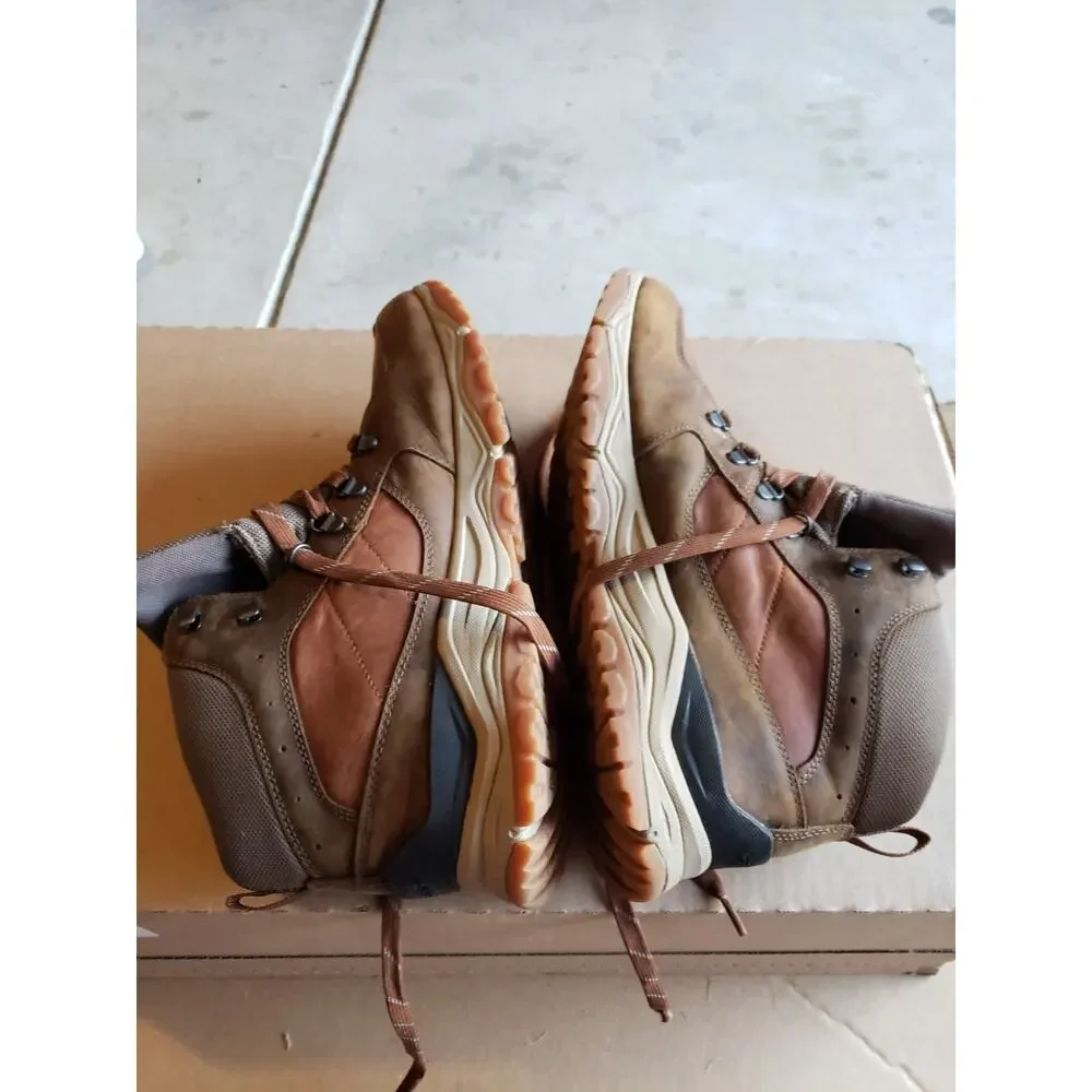 Keen Innate Leather Mid Waterproof Boots Size 15 Mens Brown Hiking Trail 1021626